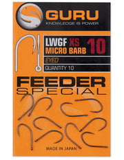 Feeder Special XS Eyed Ojal Anzuelo Guru