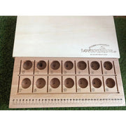 Caja de Madera de Plomos Con Tapadera- Lovefishing