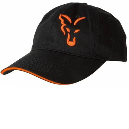 Black/ Orange Baseball GORRA FOX