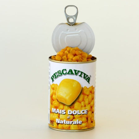 Maiz NATURAL amarillo  Pescaviva lata 500gr