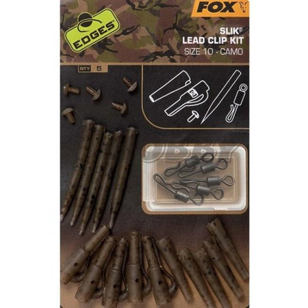 Edges Camo Slik Lead Clip Kit FOX