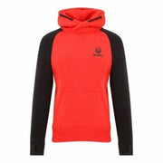 SUDADERA HOODIE RED-BLACK GURU